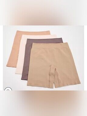 Breezies Cooling Comfort Seamless Long Leg Panty- Tonal 4-Pack